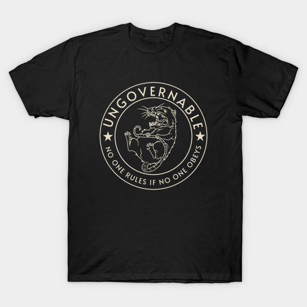 Become Ungovernable T-Shirt by valentinahramov